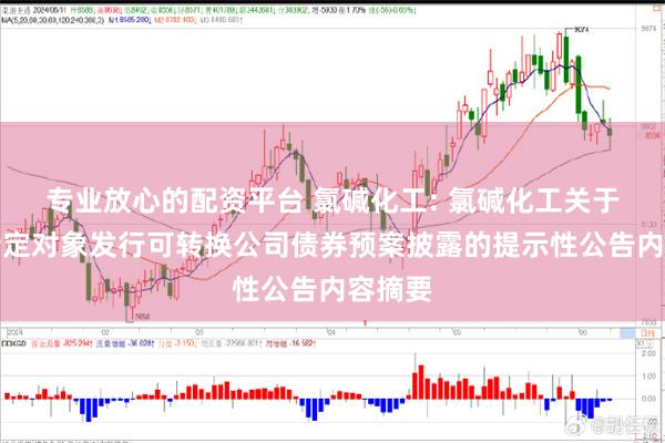 专业放心的配资平台 氯碱化工: 氯碱化工关于向不特定对象发行可转换公司债券预案披露的提示性公告内容摘要