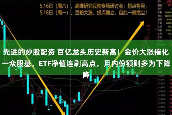 先进的炒股配资 百亿龙头历史新高！金价大涨催化一众股基，ETF净值连刷高点，月内份额则多为下降