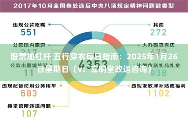 股票加杠杆 五行穿衣每日指南：2025年1月26日星期日（v：立明堂改运咨询）